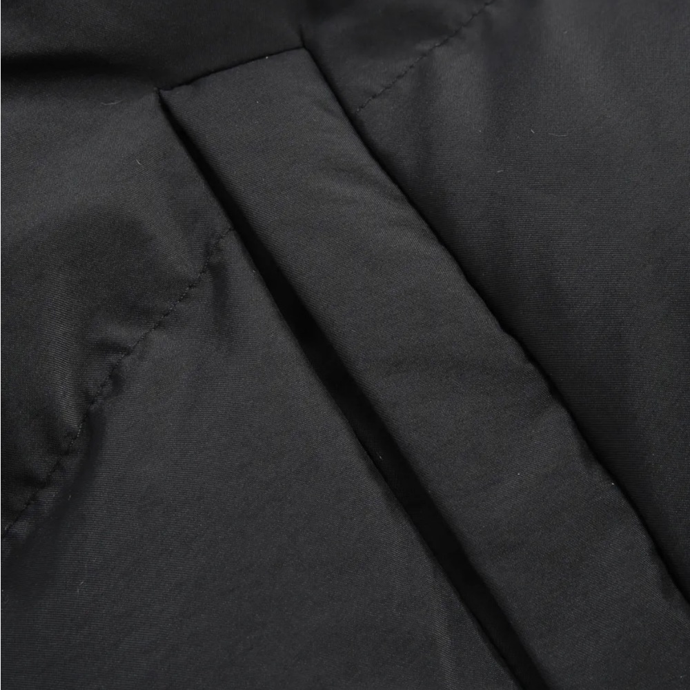 Cider Solid Zip Up Stand Collar Puffer Jacket - B… - image 5